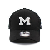 ニューエラ キャップ 39THIRTY ミシガン ウォルバリンズ NCAA NEO FLEX FIT CAP BLACK