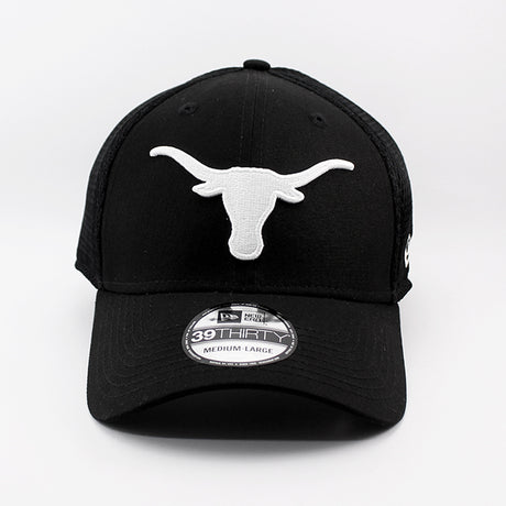 ニューエラ キャップ 39THIRTY テキサス ロングホーンズ NCAA NEO FLEX FIT CAP BLACK