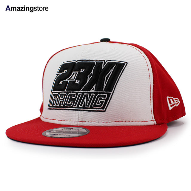 ニューエラ キャップ 9FIFTY スナップバック ナスカー 23XI RACING SNAPBACK CAP RED