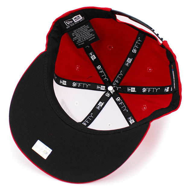 ニューエラ キャップ 9FIFTY スナップバック ナスカー 23XI RACING SNAPBACK CAP RED