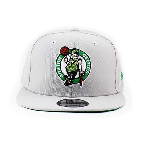 ニューエラ キャップ 9FIFTY ボストン セルティックス NBA TEAM BASIC SNAPBACK CAP GREY NEW ERA BOSTON CELTICS