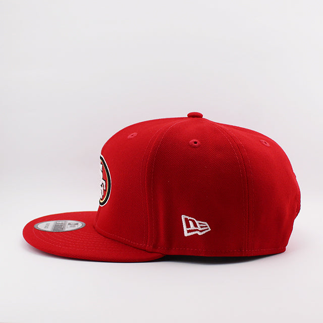 サンフランシスコ49ers 9FIFTY スナップバックキャップ サンフランシスコ49ers キャップ NFLロゴ付き ニューエラ キャップ