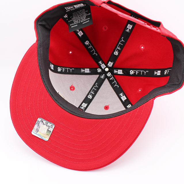 ニューエラ 9FIFTY スナップバック サンフランシスコ 49ERS NFL SNAPBACK CAP RED
