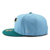 ニューエラ キャップ 59FIFTY サンディエゴ パドレス MLB 40TH ANNIVERSARY BEIGE BOTTOM FITTED CAP LIGHT BLUE NEW ERA SAN DIEGO PADRES