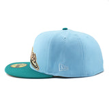 ニューエラ キャップ 59FIFTY フィラデルフィア フィリーズ MLB 1996 ALL STAR GAME BEIGE BOTTOM FITTED CAP LIGHT BLUE NEW ERA PHILADELPHIA PHILLIES