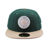 ニューエラ キャップ 59FIFTY シアトル マリナーズ MLB TEAM BASIC FITTED CAP DARK GREEN NEW ERA