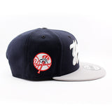ニューエラ キャップ 9FIFTY スナップバック ニューヨーク ヤンキース MLB 2T SCRIPT SNAPBACK CAP NAVY GREY