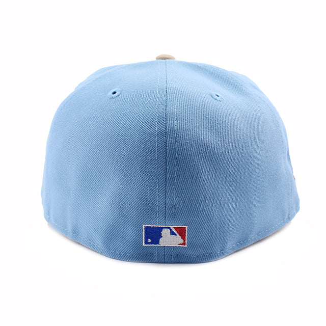 ニューエラ キャップ 59FIFTY サンディエゴ パドレス MLB 40TH ANNIVERSARY PINK BOTTOM FITTED CAP SKY