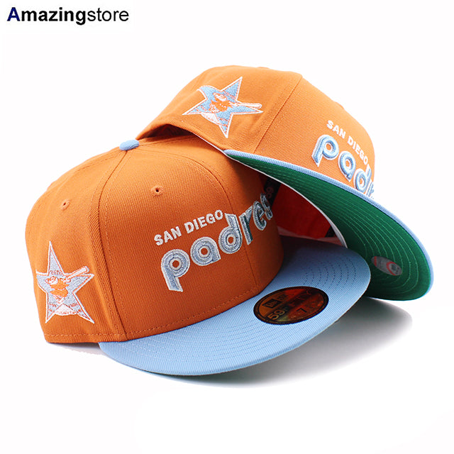 ニューエラ キャップ 59FIFTY サンディエゴ パドレス MLB 1978 ALL STAR FITTED CAP ORANGE