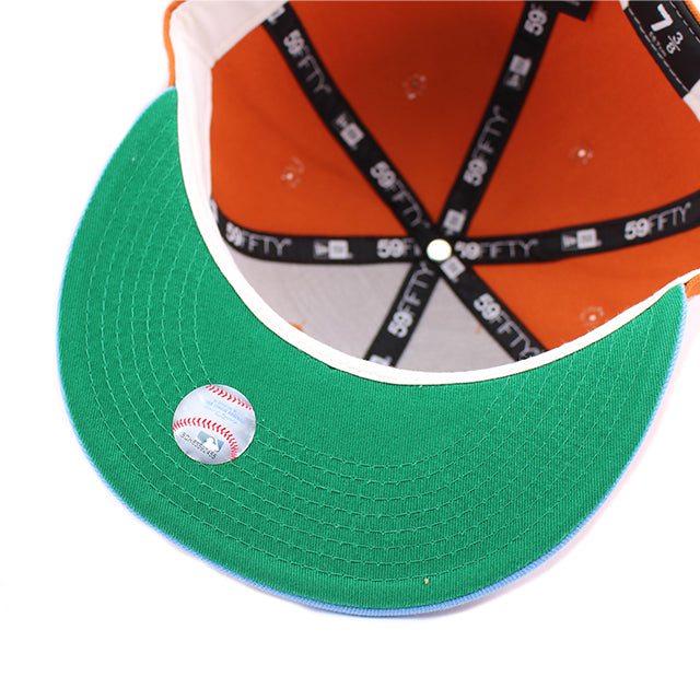 ニューエラ キャップ 59FIFTY サンディエゴ パドレス MLB 1978 ALL STAR FITTED CAP ORANGE