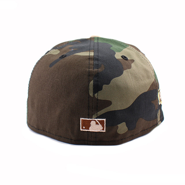 ニューエラ キャップ 59FIFTY カンザスシティ ロイヤルズ MLB 40TH ANNIVERSARY FITTED CAP WOODLAND CAMO