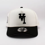 ニューエラ キャップ 9FORTY スナップバック ロサンゼルス ドジャース MLB UPSIDE 2020 WORLD SERIES A-FRAME SNAPBACK CAP CREAM BLACK