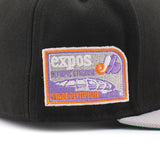 ニューエラ キャップ 59FIFTY モントリオール エクスポズ MLB OLYMPIC STADIUM PATCH FITTED CAP BLACK