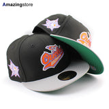 ニューエラ キャップ 59FIFTY ボルチモア オリオールズ MLB 1993 ALL STAR GAME FITTED CAP BLACK GREY