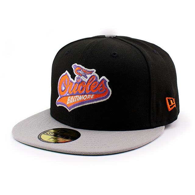 ニューエラ キャップ 59FIFTY ボルチモア オリオールズ MLB 1993 ALL STAR GAME FITTED CAP BLACK GREY