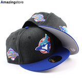 ニューエラ キャップ 59FIFTY トロントブルージェイズ MLB 1993 WORLD SERIES FITTED CAP HEATHER BLACK