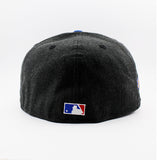 ニューエラ キャップ 59FIFTY トロントブルージェイズ MLB 1993 WORLD SERIES FITTED CAP HEATHER BLACK