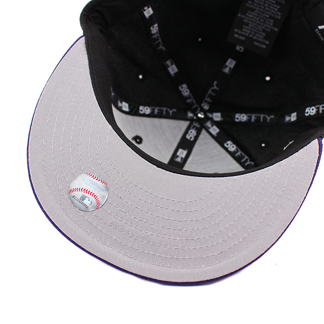 ニューエラ キャップ 59FIFTY アリゾナ ダイヤモンドバックス MLB 2001 WORLD CHAMPS FITTED CAP HEATHER BLACK