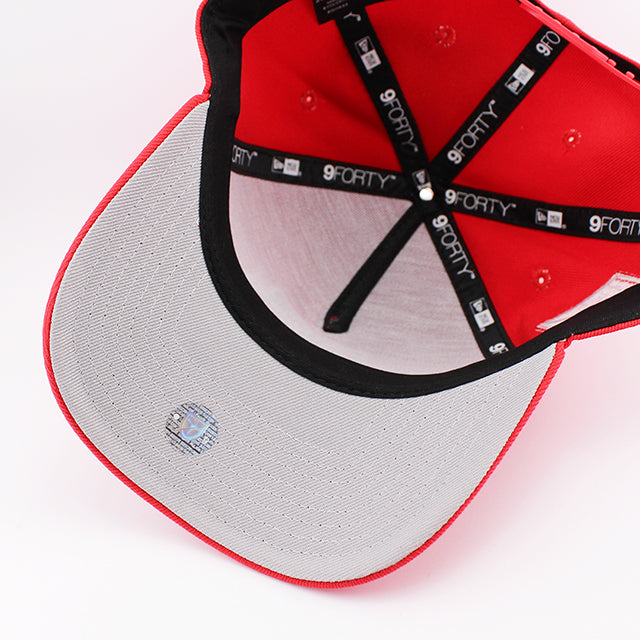 ニューエラ キャップ 9FORTY スナップバック ニューヨーク レッドブルズ MLS A-FRAME SNAPBACK CAP