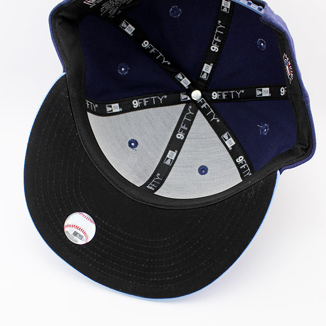 ニューエラ キャップ 9FIFTY スナップバック トロント ブルージェイズ MLB ALTERNATE 4 SNAPBACK CAP NAVY SKY