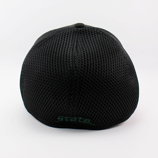 ニューエラ キャップ 39THIRTY ミシガンステイト スパルタンズ NCAA NEO FLEX FIT CAP BLACK