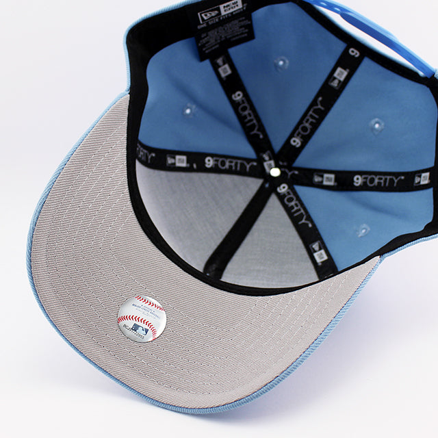 ニューエラ キャップ 9FORTY スナップバック トロント ブルージェイズ MLB A-FRAME SNAPBACK CAP SKY