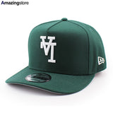 ニューエラ スナップバック キャップ PC9FIFTY ロサンゼルス ドジャース UPSIDE PRE-CURVED A-FRAME SNAPBACK CAP DARK GREEN
