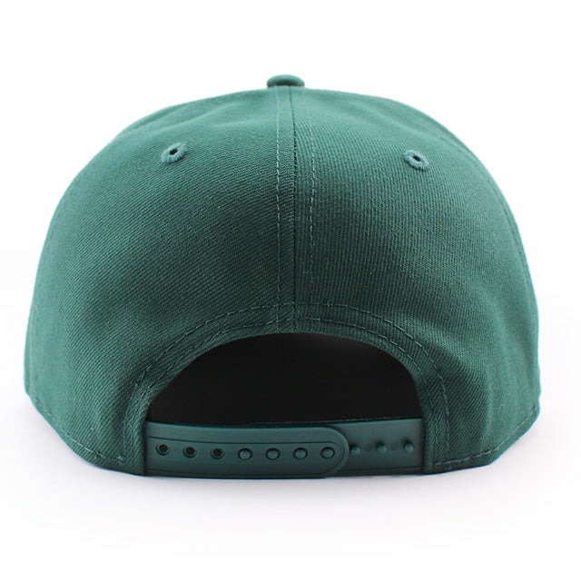 ニューエラ スナップバック キャップ PC9FIFTY ロサンゼルス ドジャース UPSIDE PRE-CURVED A-FRAME SNAPBACK CAP DARK GREEN