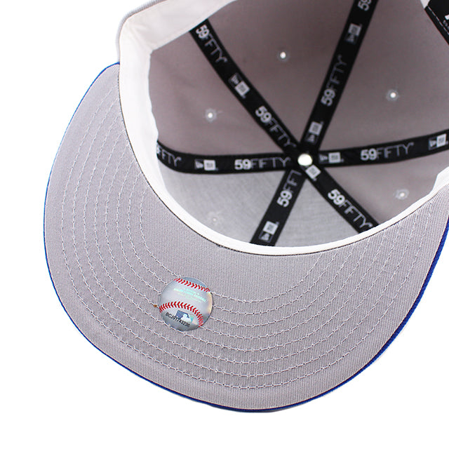 ニューエラ キャップ 59FIFTY カンザスシティ ロイヤルズ MLB 2015 WORLD SERIES CHAMPION GREY BOTTOM FITTED CAP GRAY ROYAL