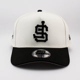 ニューエラ キャップ 9FORTY スナップバック サンフランシスコ ジャイアンツ MLB UPSIDE 60TH ANNIVERSARY A-FRAME SNAPBACK CAP CREAM BLACK