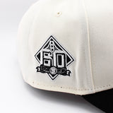 ニューエラ キャップ 9FORTY スナップバック サンフランシスコ ジャイアンツ MLB UPSIDE 60TH ANNIVERSARY A-FRAME SNAPBACK CAP CREAM BLACK
