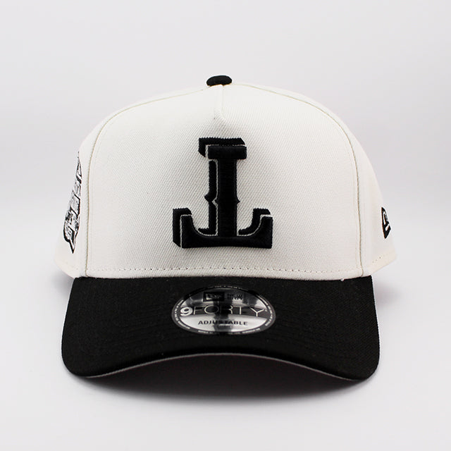 ニューエラ キャップ 9FORTY スナップバック テキサス レンジャーズ MLB UPSIDE 2024 ALL STAR GAME A-FRAME SNAPBACK CAP CREAM BLACK