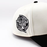 ニューエラ キャップ 9FORTY スナップバック テキサス レンジャーズ MLB UPSIDE 2024 ALL STAR GAME A-FRAME SNAPBACK CAP CREAM BLACK