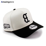 ニューエラ キャップ 9FORTY スナップバック ボストン レッドソックス MLB UPSIDE 2007 WORLD SERIES A-FRAME SNAPBACK CAP CREAM BLACK