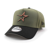 ニューエラ キャップ 9FORTY スナップバック ヒューストン アストロズ MLB 1968 ALL STAR GAME A-FRAME SNAPBACK CAP OLIVE BLACK