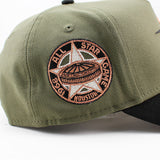 ニューエラ キャップ 9FORTY スナップバック ヒューストン アストロズ MLB 1968 ALL STAR GAME A-FRAME SNAPBACK CAP OLIVE BLACK