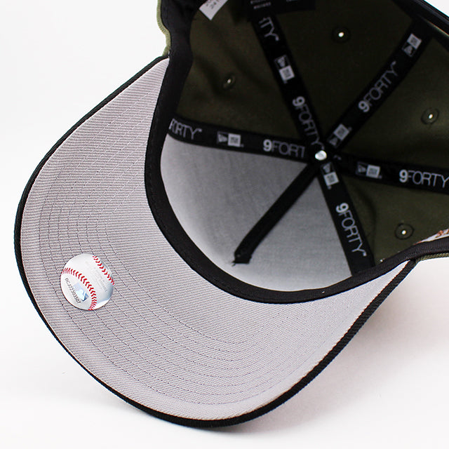 ニューエラ キャップ 9FORTY スナップバック ヒューストン アストロズ MLB 1968 ALL STAR GAME A-FRAME SNAPBACK CAP OLIVE BLACK