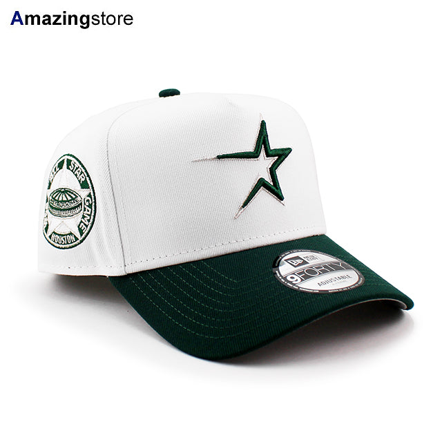 ニューエラ キャップ 9FORTY スナップバック ヒューストン アストロズ MLB 1968 ALL STAR GAME A-FRAME SNAPBACK CAP WHITE GREEN