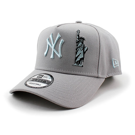 ニューエラ キャップ 9FORTY スナップバック ニューヨーク ヤンキース MLB 2000 WORLD SERIES SUBWAY SERIES A-FRAME SNAPBACK CAP GREY