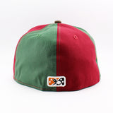 ニューエラ キャップ 59FIFTY ユージーン エメラルズ MiLB MONSTER PACK FITTED CAP CILANTRO CARDINAL