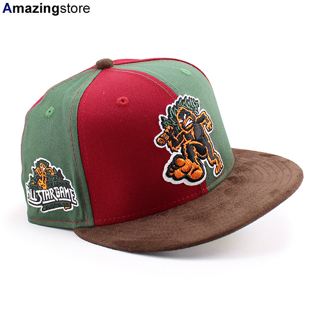 ニューエラ キャップ 59FIFTY ユージーン エメラルズ MiLB MONSTER PACK FITTED CAP CILANTRO CARDINAL
