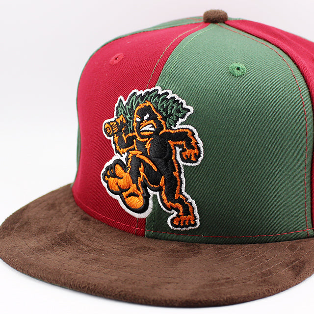 ニューエラ キャップ 59FIFTY ユージーン エメラルズ MiLB MONSTER PACK FITTED CAP CILANTRO CARDINAL