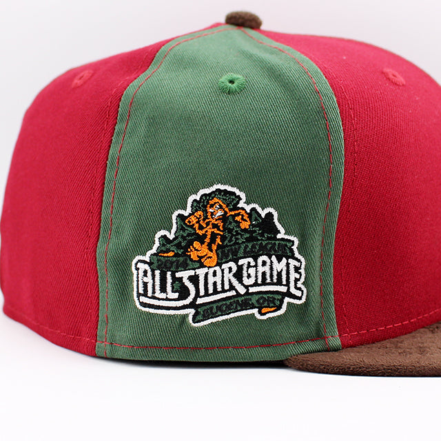 ニューエラ キャップ 59FIFTY ユージーン エメラルズ MiLB MONSTER PACK FITTED CAP CILANTRO CARDINAL