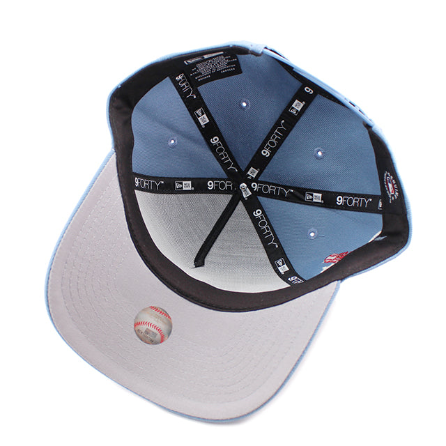 2024 ワールドシリーズ ニューエラ キャップ 9FORTY スナップバック ロサンゼルス ドジャース MLB 2024 WORLD SERIES A-FRAME SNAPBACK CAP BLUE
