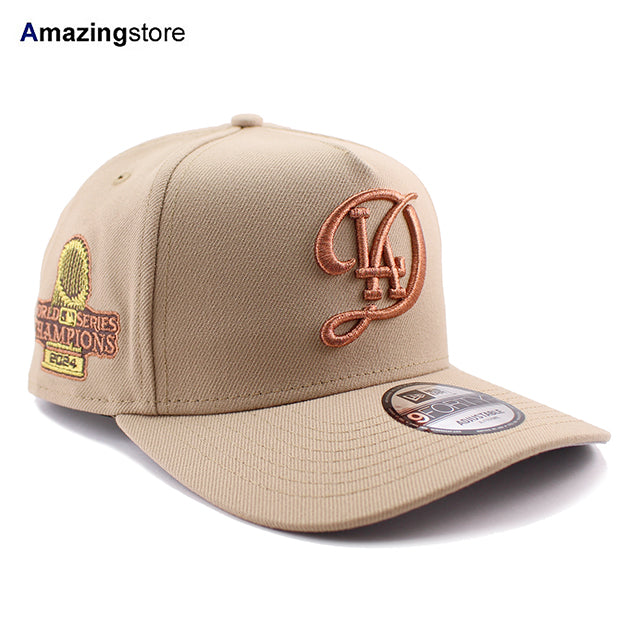 ドジャース　ワールドシリーズチャンピオン　キャップ　パレード着用　スナップバック ◇日本未発売◇NEW ERA Los Angeles Dodgers World Series