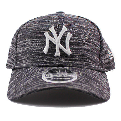 ニューエラ キャップ 9FORTY ニューヨーク ヤンキース MLB DIGI-TECH STRETCH SNAPBACK CAP HEATHER GRAY