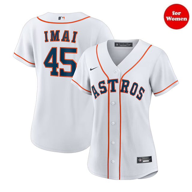 海外取寄 今井達也モデル ナイキ 女性用レプリカユニフォーム ヒューストン アストロズ