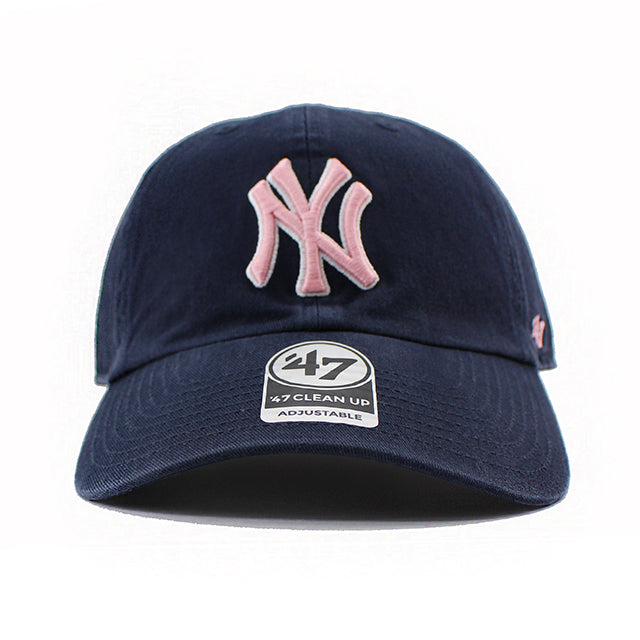 47ブランド キャップ 二ューヨーク ヤンキース MLB CLEAN UP CAP NAVY