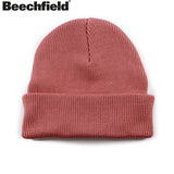 ビーチフィールド PREMIUM ORGANIC COTTON ORIGINAL CUFFED BEANIE CAP ROSE