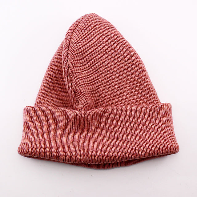 ビーチフィールド PREMIUM ORGANIC COTTON ORIGINAL CUFFED BEANIE CAP ROSE
